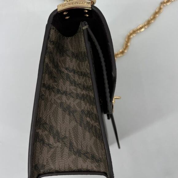 Michael Kors Olive Green Greenwich Covertible Crossbody Bag NWT - Picture 7 of 16